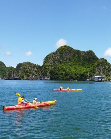 Chèo thuyền kayak